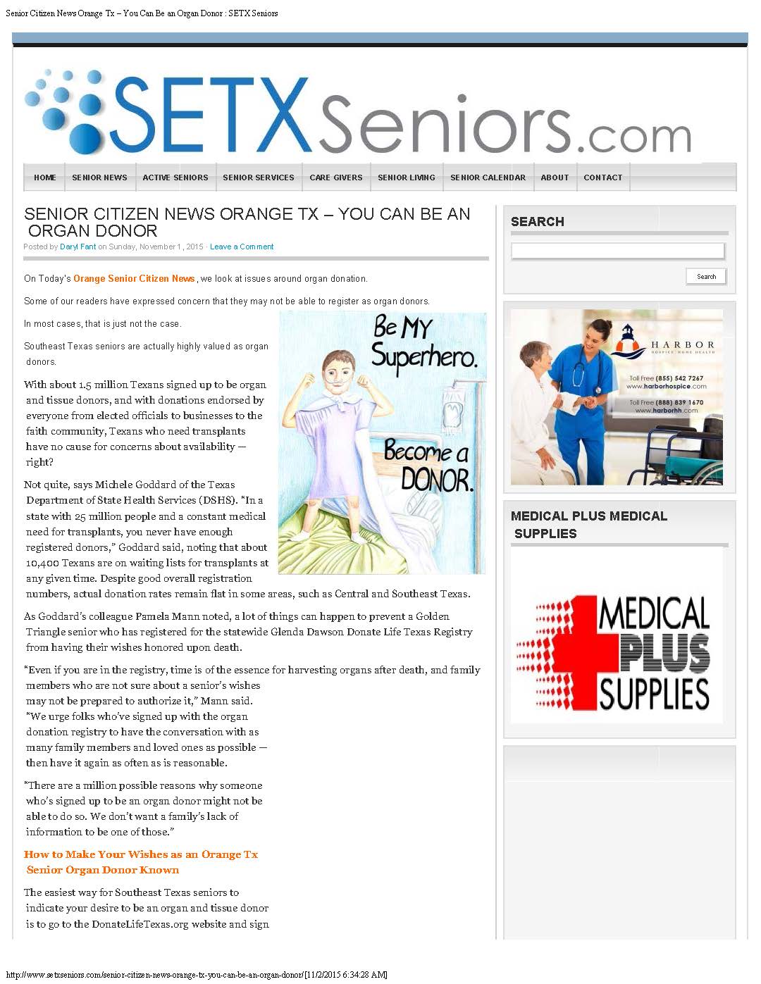 senior magazine Southeast Texas, senior advertising Southeast Texas, advertising agency Southeast Texas, advertising media Beaumont TX