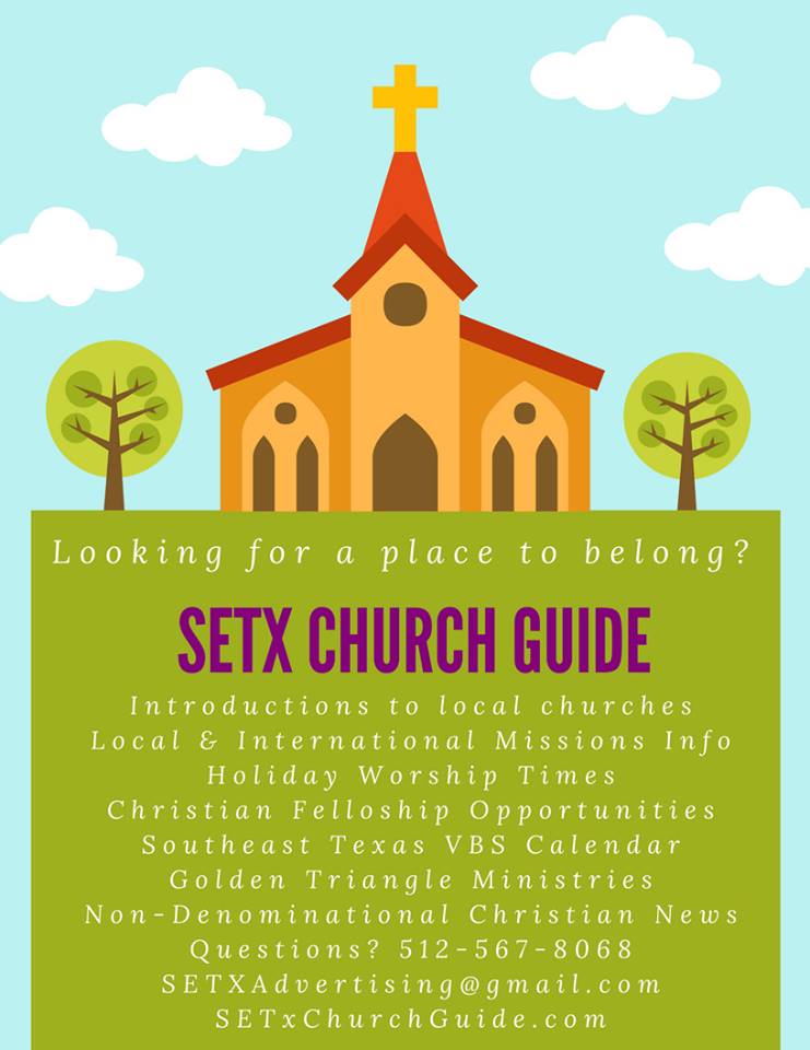 SETX Church Guide, Christian news Beaumont, Christian Marketing Beaumont TX, church marketing Beaumont TX, Christian business Southeast Texas