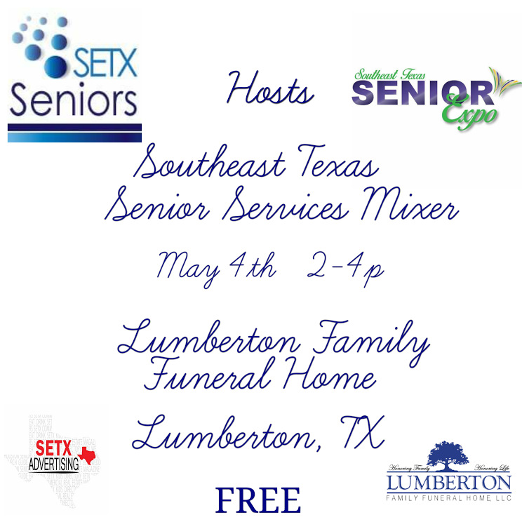 senior services mixer Beaumont, senior services mixer Lumberton, SETX Seniors, Senior Resource Guide